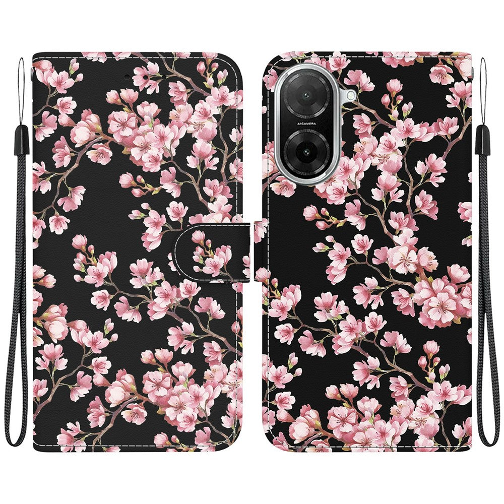 For Xiaomi Redmi A5 NFC (EU) (173.45mm) Wallet Phone Case Anti-Drop Leather Flip Cover Pattern Printing