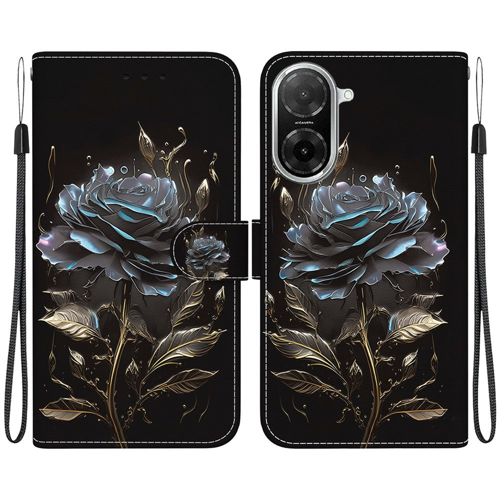 For Xiaomi Redmi A5 NFC (EU) (173.45mm) Wallet Phone Case Anti-Drop Leather Flip Cover Pattern Printing
