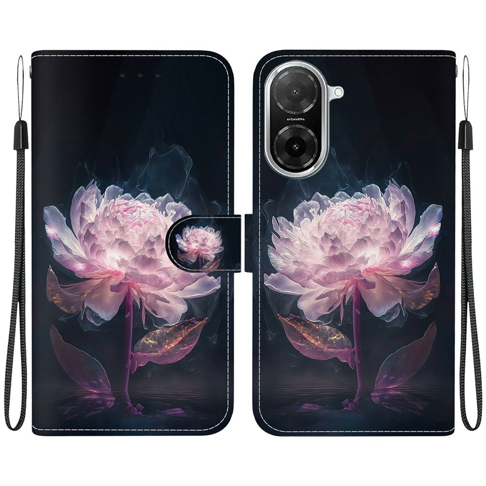 For Xiaomi Redmi A5 NFC (EU) (173.45mm) Wallet Phone Case Anti-Drop Leather Flip Cover Pattern Printing