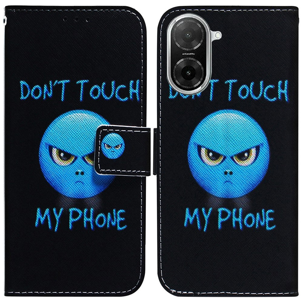 For Xiaomi Redmi A5 NFC (EU) (173.45mm) Wallet Case Pattern Print Leather Phone Cover