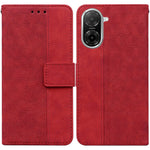 For Xiaomi Redmi A5 NFC (EU) (173.45mm) Case Geometry Pattern Leather Wallet Phone Cover with Wrist Strap