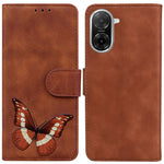 For Xiaomi Redmi A5 NFC (EU) (173.45mm) Stand Case PU Leather Phone Cover Butterfly Printed