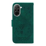 For Xiaomi Redmi A5 NFC (EU) (173.45mm) Case PU Leather Wallet Phone Cover Butterfly Flower Imprint