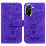 For Xiaomi Redmi A5 NFC (EU) (173.45mm) Case PU Leather Wallet Phone Cover Butterfly Flower Imprint