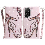 For Xiaomi Redmi A5 NFC (EU) (173.45mm) Case Pattern Printing Leather Wallet Phone Cover with Wrist Strap
