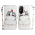 For Xiaomi Redmi A5 NFC (EU) (173.45mm) Case Pattern Printing Leather Wallet Phone Cover with Wrist Strap