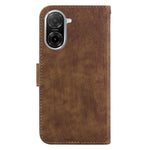For Xiaomi Redmi A5 NFC (EU) (173.45mm) Wallet Case Tiger Imprint Leather Shockproof Phone Cover