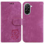 For Xiaomi Redmi A5 NFC (EU) (173.45mm) Wallet Case Tiger Imprint Leather Shockproof Phone Cover