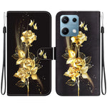 For Xiaomi Redmi Note 14S 4G Wallet Phone Case Anti-Drop Leather Flip Cover Pattern Printing
