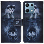 For Xiaomi Redmi Note 14S 4G Wallet Case Pattern Print Leather Phone Cover