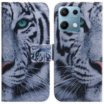For Xiaomi Redmi Note 14S 4G Wallet Case Pattern Print Leather Phone Cover