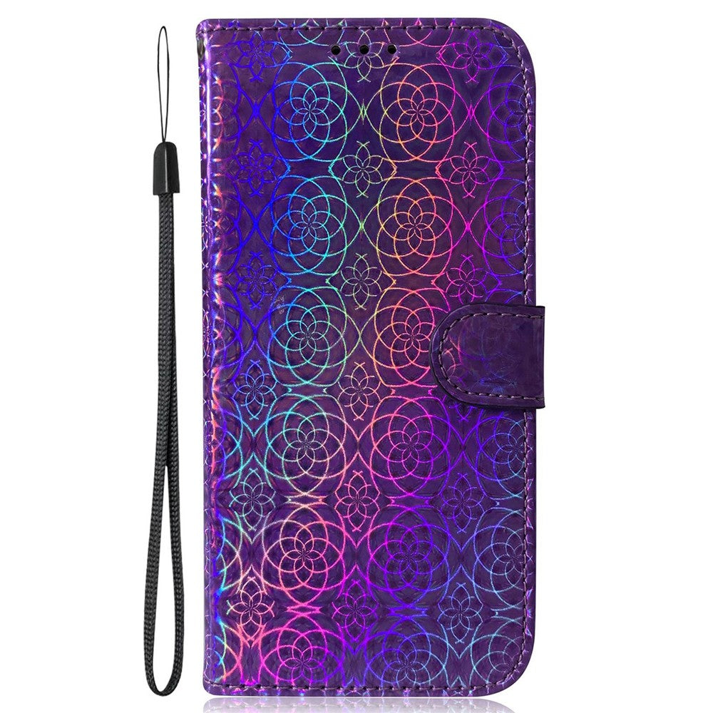 For Xiaomi Redmi Note 14S 4G Stand Case Dazzling Flower Leather Phone Cover