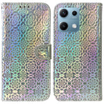 For Xiaomi Redmi Note 14S 4G Stand Case Dazzling Flower Leather Phone Cover