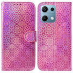 For Xiaomi Redmi Note 14S 4G Stand Case Dazzling Flower Leather Phone Cover