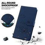 For Xiaomi Redmi Note 14S 4G Case RFID Blocking Kitten Pattern TPU + PU Leather Phone Cover