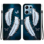 For Xiaomi Redmi Note 14S 4G Case Pattern Printing Anti-Drop Leather Flip Wallet Phone Cover with Lanyard
