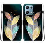 For Xiaomi Redmi Note 14S 4G Case Pattern Printing Anti-Drop Leather Flip Wallet Phone Cover with Lanyard
