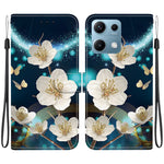 For Xiaomi Redmi Note 14S 4G Case Pattern Printing Anti-Drop Leather Flip Wallet Phone Cover with Lanyard