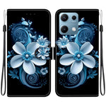For Xiaomi Redmi Note 14S 4G Case Pattern Printing Anti-Drop Leather Flip Wallet Phone Cover with Lanyard