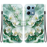 For Xiaomi Redmi Note 14S 4G Case Pattern Printing Anti-Drop Leather Flip Wallet Phone Cover with Lanyard