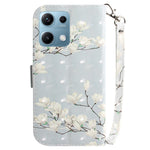 For Xiaomi Redmi Note 14S 4G Case Pattern Printing Leather Wallet Phone Cover with Wrist Strap