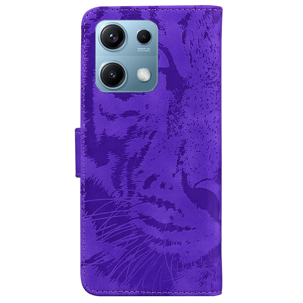 For Xiaomi Redmi Note 14S 4G Case Tiger Imprint Leather Wallet Phone Cover
