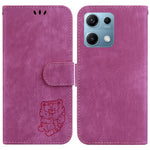 For Xiaomi Redmi Note 14S 4G Wallet Case Tiger Imprint Leather Shockproof Phone Cover