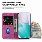 For Xiaomi Redmi Note 14S 4G Wallet Case Tiger Imprint Leather Shockproof Phone Cover