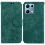 For Xiaomi Redmi Note 14S 4G Wallet Case Tiger Imprint Leather Shockproof Phone Cover