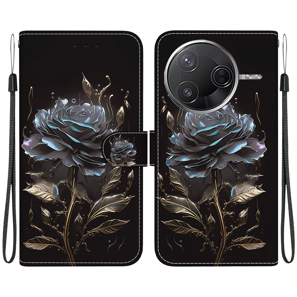 For Xiaomi Poco F7 Pro 5G  /  F7 Ultra 5G  /  Redmi K80 Pro 5G  /  K80 5G Wallet Phone Case Leather Flip Cover Pattern Printing
