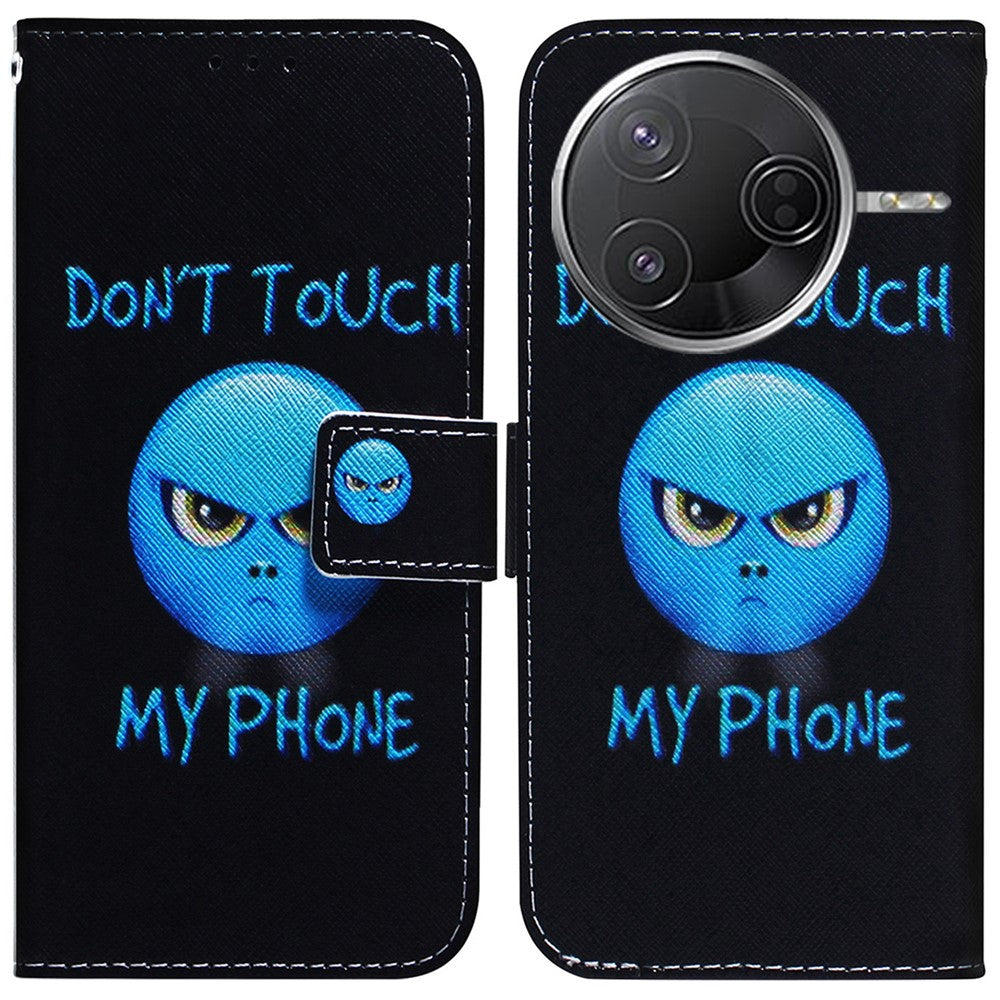 Wallet Case For Xiaomi Redmi K80 Pro 5G  /  K80 5G  /  Poco F7 Pro 5G  /  Poco F7 Ultra 5G Pattern Print Leather Phone Cover