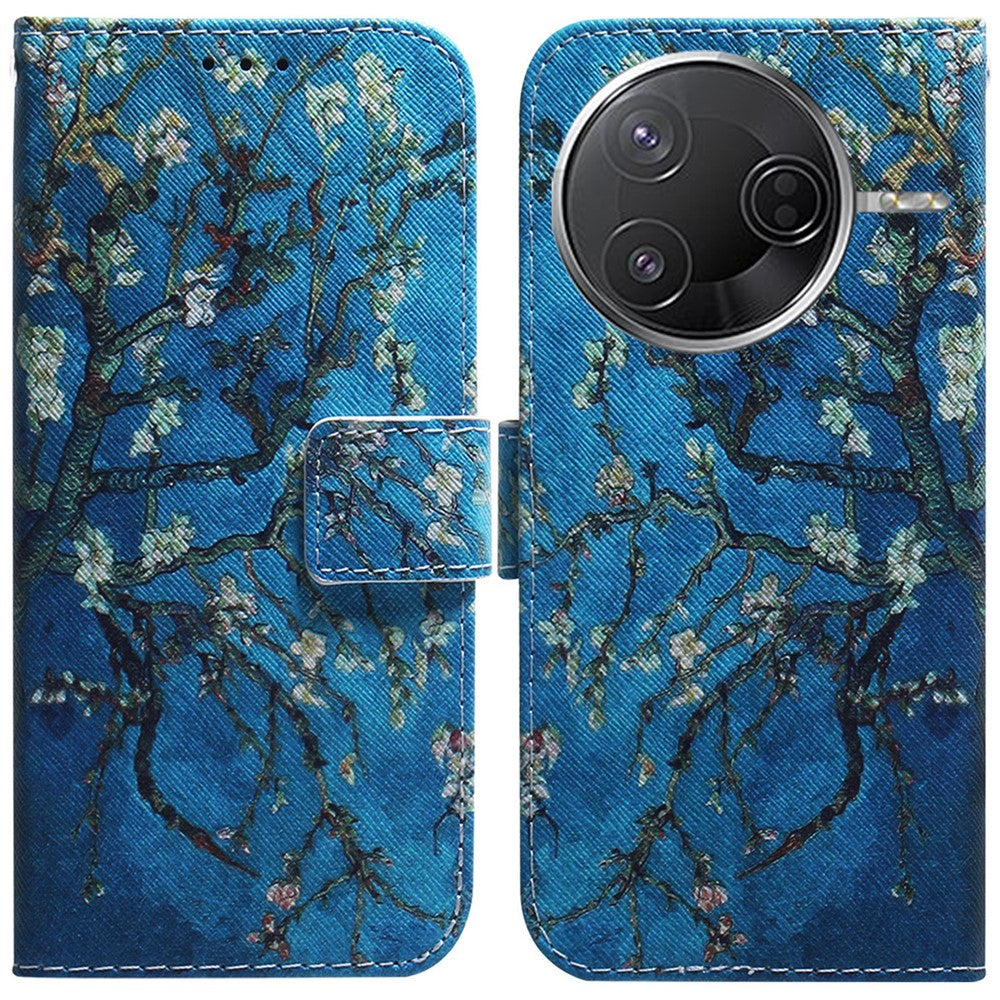 Wallet Case For Xiaomi Redmi K80 Pro 5G  /  K80 5G  /  Poco F7 Pro 5G  /  Poco F7 Ultra 5G Pattern Print Leather Phone Cover