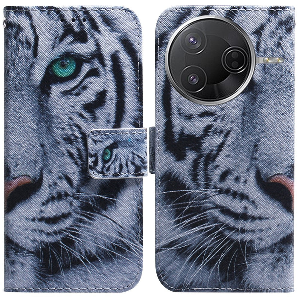 Wallet Case For Xiaomi Redmi K80 Pro 5G  /  K80 5G  /  Poco F7 Pro 5G  /  Poco F7 Ultra 5G Pattern Print Leather Phone Cover