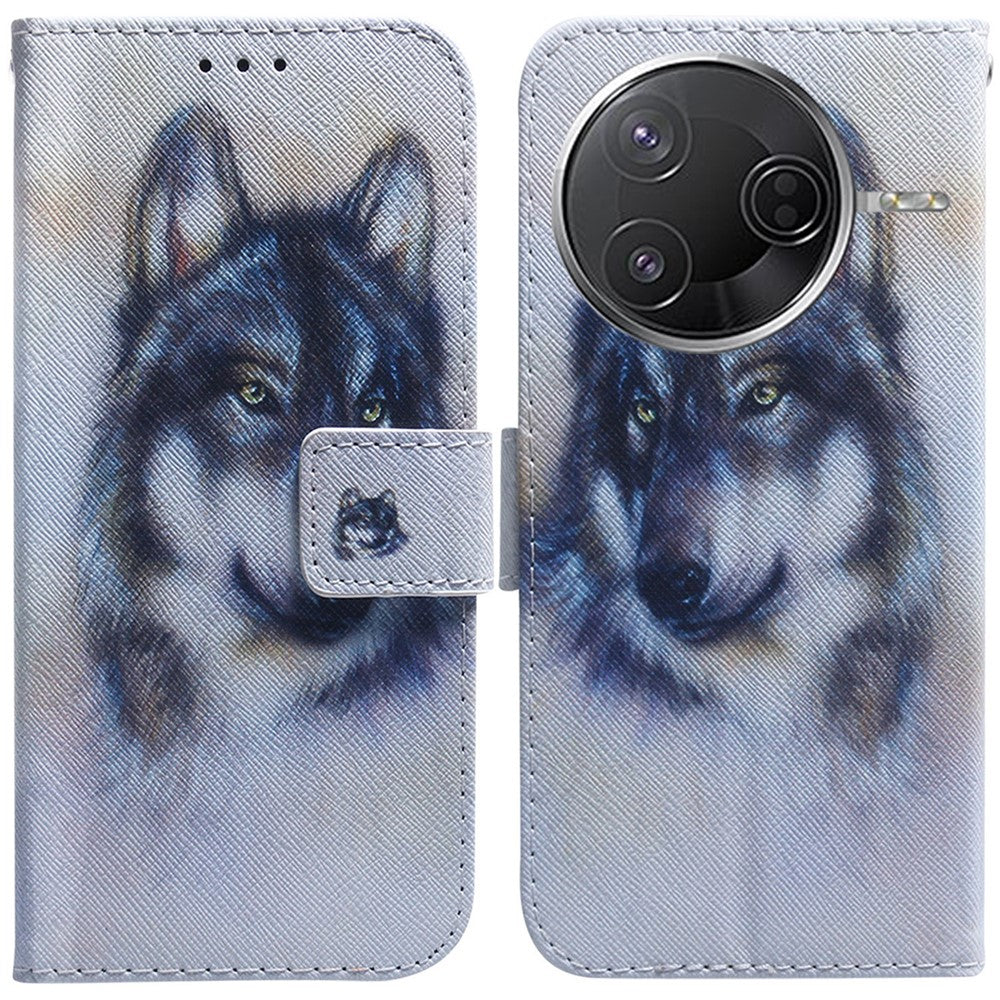 Wallet Case For Xiaomi Redmi K80 Pro 5G  /  K80 5G  /  Poco F7 Pro 5G  /  Poco F7 Ultra 5G Pattern Print Leather Phone Cover