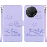 For Xiaomi Poco F7 Pro 5G  /  F7 Ultra 5G  /  Redmi K80 Pro 5G  /  K80 5G Case RFID Blocking Kitten Pattern TPU + PU Leather Phone Cover