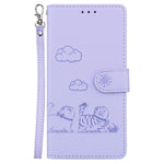 For Xiaomi Poco F7 Pro 5G  /  F7 Ultra 5G  /  Redmi K80 Pro 5G  /  K80 5G Case RFID Blocking Kitten Pattern TPU + PU Leather Phone Cover