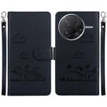 For Xiaomi Poco F7 Pro 5G  /  F7 Ultra 5G  /  Redmi K80 Pro 5G  /  K80 5G Case RFID Blocking Kitten Pattern TPU + PU Leather Phone Cover