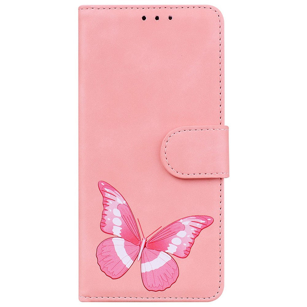 For Xiaomi Poco F7 Pro 5G  /  F7 Ultra 5G  /  Redmi K80 Pro 5G  /  K80 5G Stand Case PU Leather Phone Cover Butterfly Printed