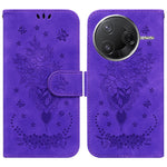 For Xiaomi Poco F7 Pro 5G  /  F7 Ultra 5G  /  Redmi K80 Pro 5G  /  K80 5G Case PU Leather Wallet Phone Cover Butterfly Flower Imprint