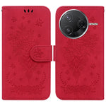 For Xiaomi Poco F7 Pro 5G  /  F7 Ultra 5G  /  Redmi K80 Pro 5G  /  K80 5G Case PU Leather Wallet Phone Cover Butterfly Flower Imprint