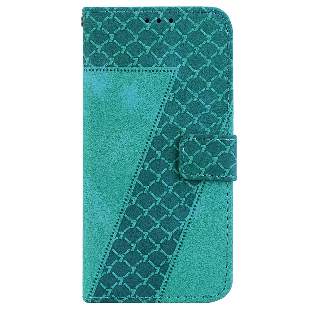 For Xiaomi Poco F7 Pro 5G  /  Poco F7 Ultra 5G  /  Redmi K80 Pro 5G  /  K80 5G Stand Case 7-Shaped Pattern Imprint Leather Phone Cover