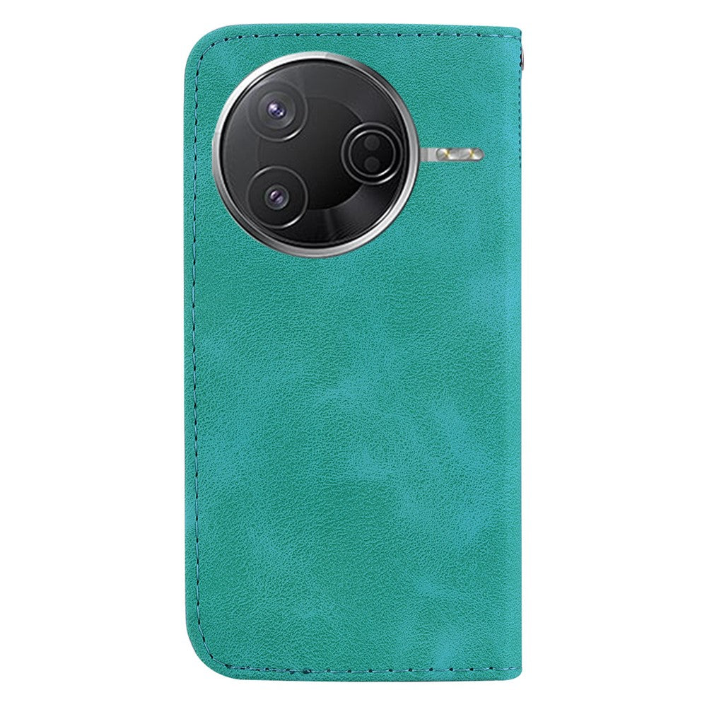 For Xiaomi Poco F7 Pro 5G  /  Poco F7 Ultra 5G  /  Redmi K80 Pro 5G  /  K80 5G Stand Case 7-Shaped Pattern Imprint Leather Phone Cover