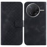 For Xiaomi Poco F7 Pro 5G  /  Poco F7 Ultra 5G  /  Redmi K80 Pro 5G  /  K80 5G Stand Case 7-Shaped Pattern Imprint Leather Phone Cover