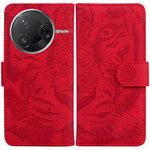 For Xiaomi Poco F7 Pro 5G  /  F7 Ultra 5G  /  Redmi K80 Pro 5G  /  K80 5G Case Tiger Imprint Leather Wallet Phone Cover