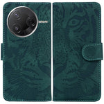 For Xiaomi Poco F7 Pro 5G  /  F7 Ultra 5G  /  Redmi K80 Pro 5G  /  K80 5G Case Tiger Imprint Leather Wallet Phone Cover