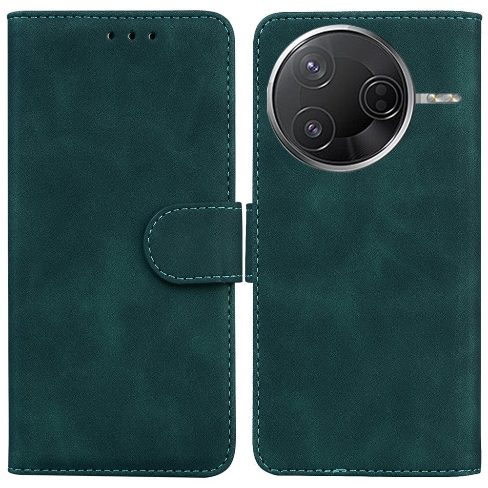 For Xiaomi Poco F7 Pro 5G  /  Poco F7 Pro 5G  /  Redmi K80 Pro 5G  /  K80 5G Case Solid Color Leather Wallet Phone Cover