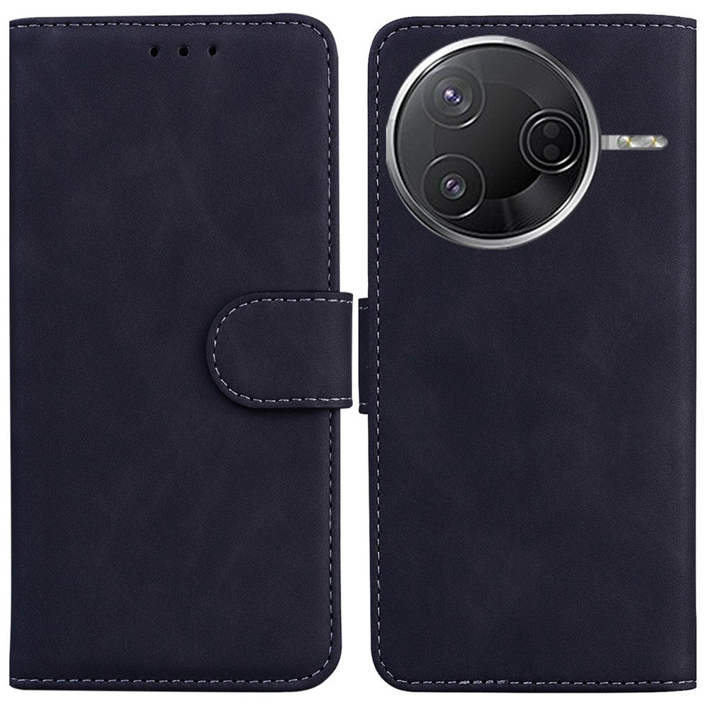 For Xiaomi Poco F7 Pro 5G  /  Poco F7 Pro 5G  /  Redmi K80 Pro 5G  /  K80 5G Case Solid Color Leather Wallet Phone Cover