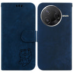 For Xiaomi Poco F7 Pro 5G  /  F7 Ultra 5G  /  Redmi K80 Pro 5G  /  K80 5G Wallet Case Tiger Imprint Leather Shockproof Phone Cover