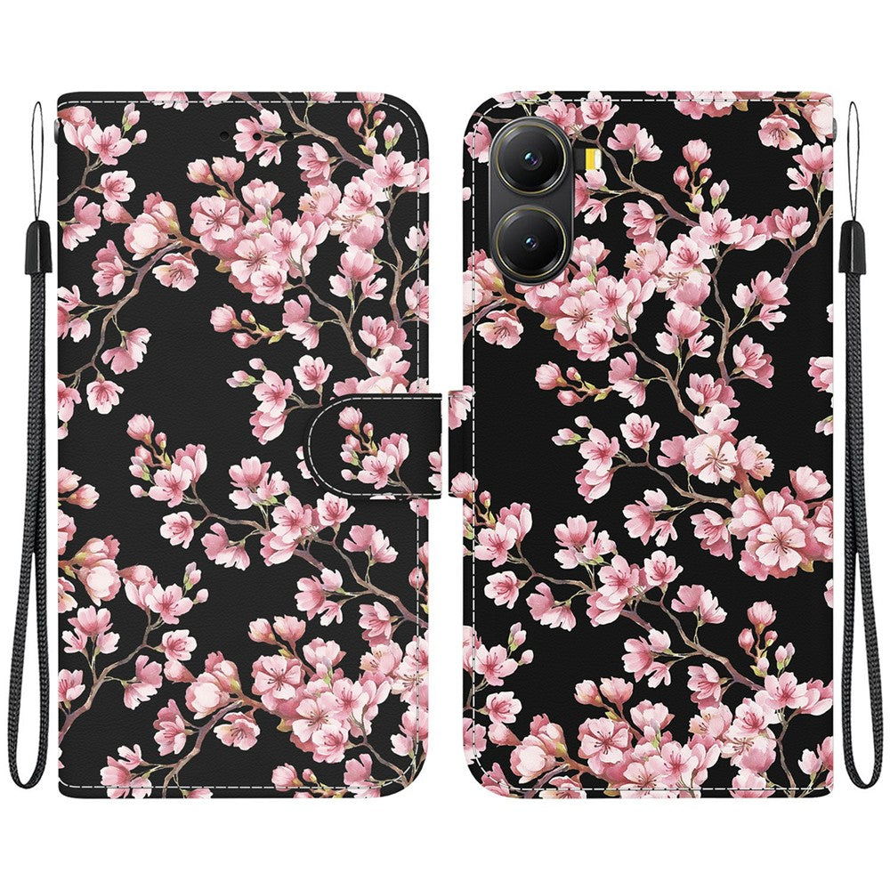 For Xiaomi Poco X7 Pro 5G  /  Redmi Turbo 4 5G Wallet Phone Case Leather Flip Cover Pattern Printing