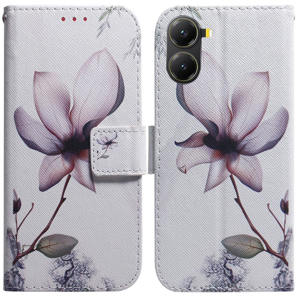 For Xiaomi Poco X7 Pro 5G  /  Redmi Turbo 4 5G Wallet Case Pattern Print Leather Phone Cover